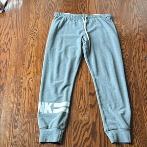 Gray  Jogger Pants pink excellent condition